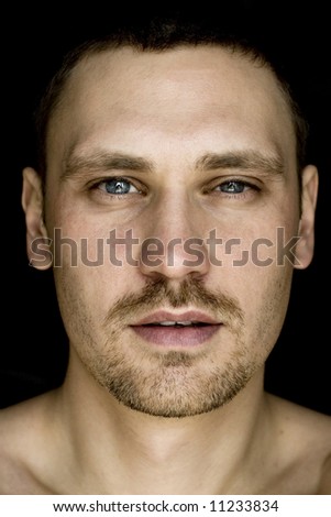 stock photo Male portrait