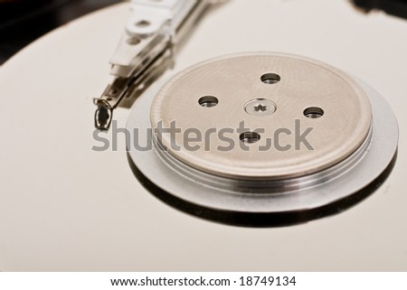 hard disk - a device of keeping of the files on computer