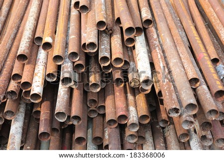 Rusty pipes background, Rust , Pipe