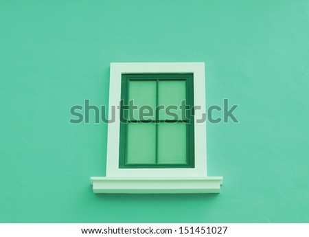 Style windows green.