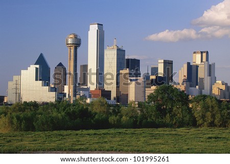 Scenic Dallas Skyline