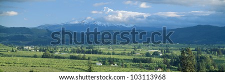 Hood River Valley and Mount Hood, Oregon
