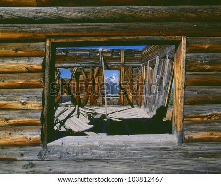 Alta Ghost Town and Mountains, San Juan National Forest, Colorado