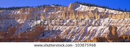 Red Rocks & Snow, Bryce Canyon National Park, Southern Utah