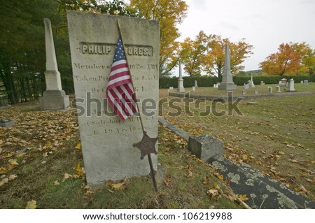 OCTOBER 2005 - Cemetery in New Hampshire