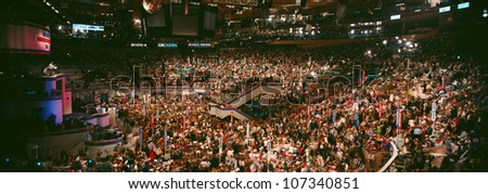Democratic Convention at Madison Square Garden, Clinton/Gore campaign of 1992,