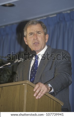 George W. Bush speaking at Rotary Club, Portsmouth, NH in 2000