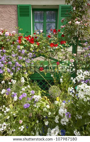 Monet\'s Garden at Giverny, France