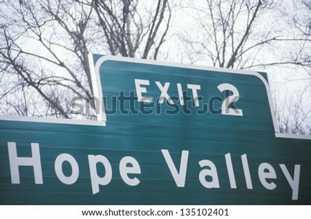 Exit 2 at Hope Valley