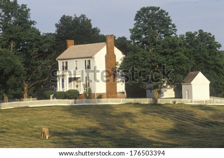 Isbell House, Virginia National Historic Park, site of end of the Civil War