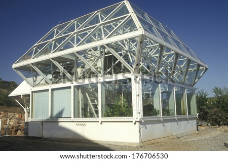 Biosphere 2 research and development center at Oracle in Tucson, AZ