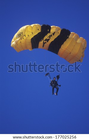 United States Army Paraglider, Van Nuys Air Show, California