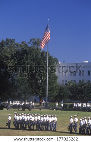 Review of Cadets, The Citadel Military College, Charleston, South Carolina