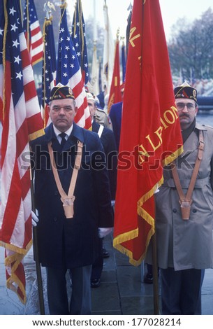 Veteran\'s Day Ceremony, Arlington National Cemetery, Washington, D.C.