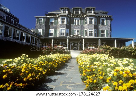 Mansion and gardens, Martha's Vineyard, MA