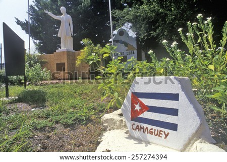 Isla De Cuba - tribute to Cuban Jose Marti in the Ybor District, Tampa, Florida