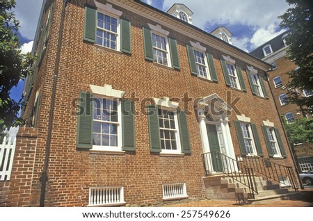 Lloyd House Library in Old Town Alexandria, Alexandria, Washington, DC