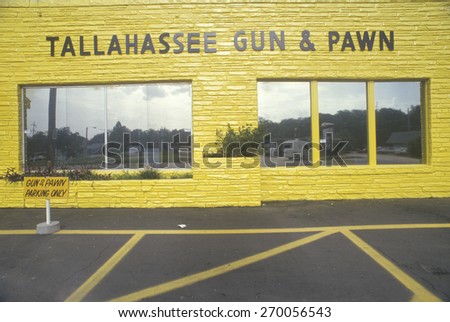 Gun and pawn shop, Tallahassee, Florida