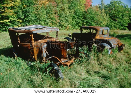 Junk cars in Vermont