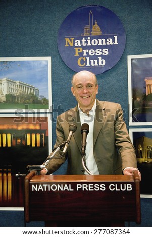Author photographer Joseph Sohm speaking from the National Press Club in Washington D.C.