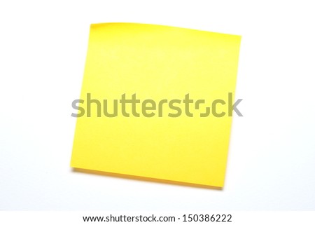 Colored paper on a white background Colored paper on a white background