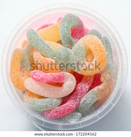 fruit flavored  jelly