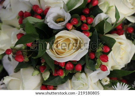 holiday wedding bouquet