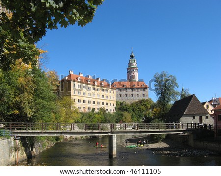 Czech Republic - UNESCO, Czech Krumlov (Cesky Krumlov) - castle by the river