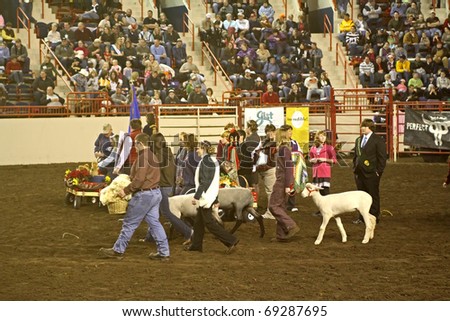 Harrisburg,pennsylvania-january 8:the Parade Of Agriculture Products At 