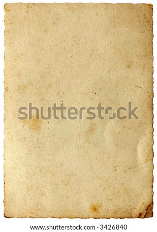 Blank Vintage Paper Parchments In Sepia Stock Photo 3426840 ... Blank Vintage Paper Parchments In Sepia Stock Photo 3426840 ...