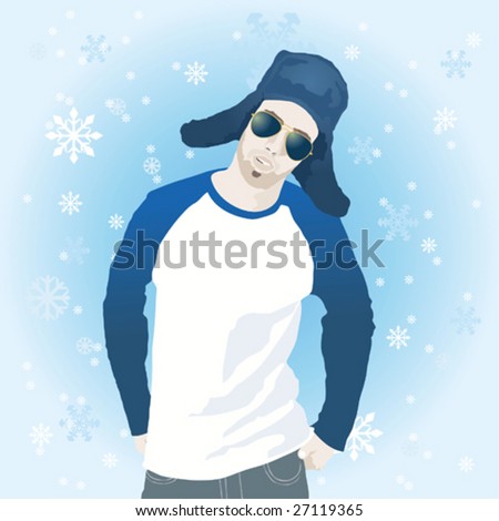 Snowflakes Falling Clipart. with snowflakes falling