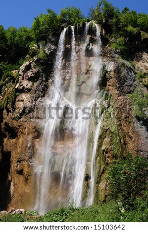 hd wallpapers waterfalls. Plitvice Waterfalls Wallpaper
