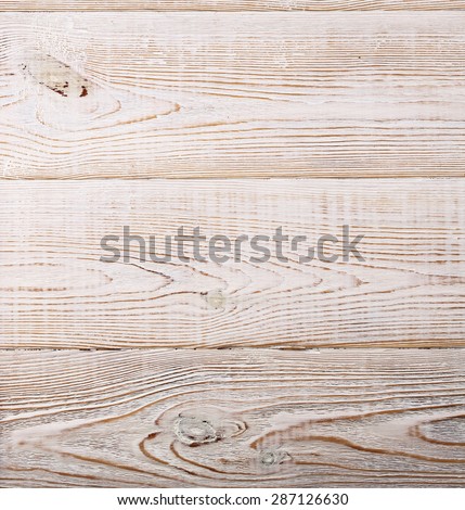 Wood texture top view. White empty wooden table. Kitchen flat mock up for design.