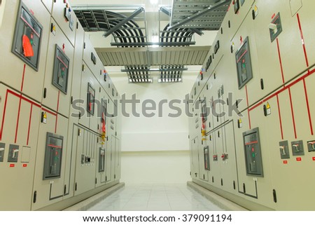 Electrical switchgear -- Industrial electrical switch panel