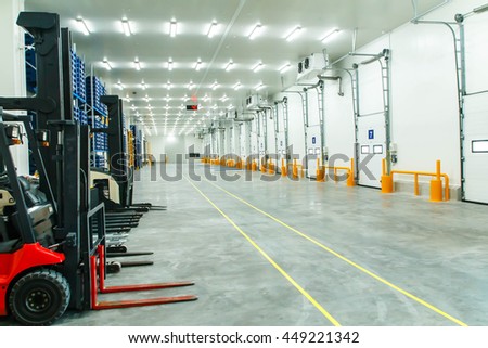 Warehouse freezer