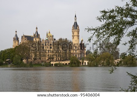 The castle at Schwerin. For centuries it was the home of the dukes and grand dukes of Mecklenburg and later Mecklenburg-Schwerin. It currently serves as the seat of the state parliament.