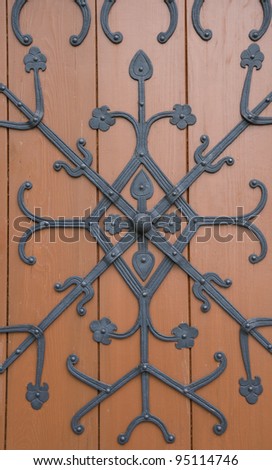 From the Nordic stave church in Hahnenklee, Germany