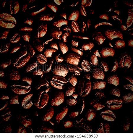 brown coffee beans, can be used as a background