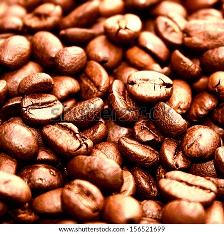 brown coffee beans, can be used as a background