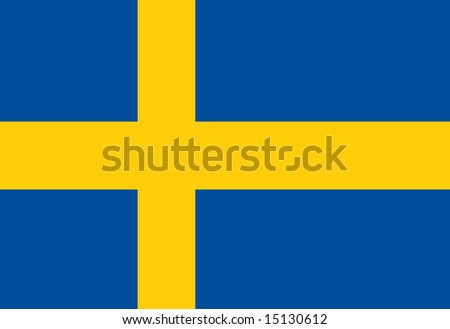 stock photo : Swedish flag