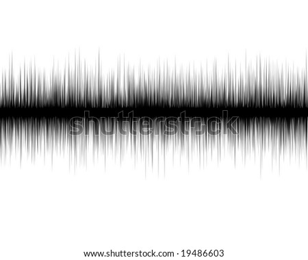 earth quake lines on a white background