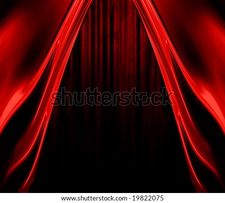 Movie Curtain Background