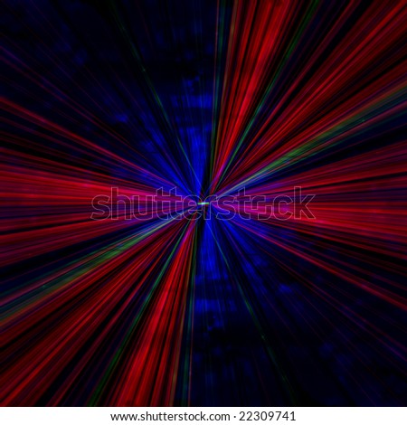 abstract rays on a dark blue background