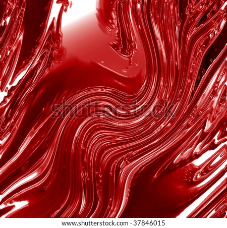 red wax background with some smooth lines in it