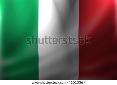 italian flag. stock photo : Italian flag