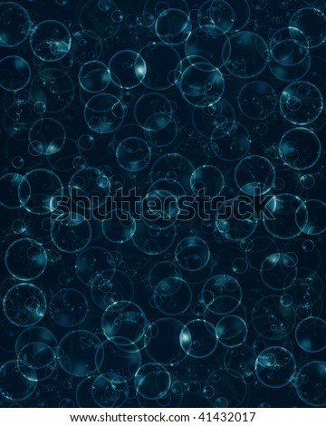 Air bubble background with some soft shades on it