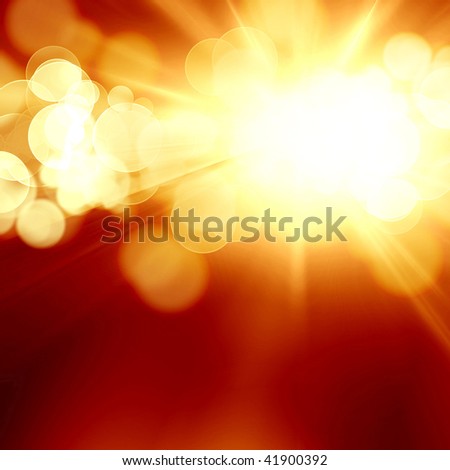 Bright Sun In A Dark Orange Background Stock Photo 41900392 ... Bright Sun In A Dark Orange Background Stock Photo 41900392 ...