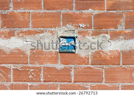 construction bricks cement and home electric infrastructure