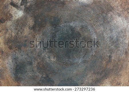 Abstract texture from the bottom of a cooking pot.