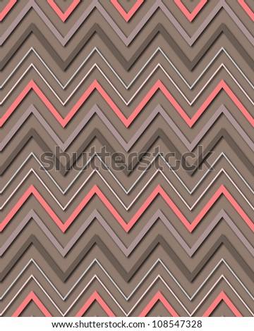 Chevron with shadow, can be used for a wallpaper design, wrapping paper